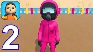 Squid Game Challenge - Gameplay Walkthrough Part 2 Round 3 - 4 (Android, iOS)