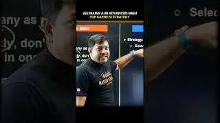 JEE Mains Aur Advanced Mein Top Karne Ki Strategy 🎯📚#harshsir #VED #JEE2025 #ToppersStrategy #Exam