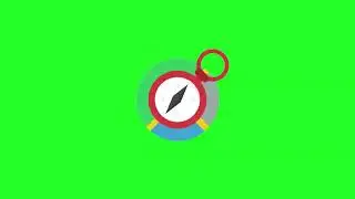 Green Screen - Google map animation