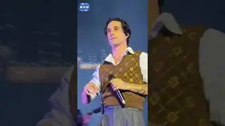 Damiano David helps rescue fan at Milan concert! #shorts #live