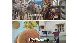 ಮತ್ತೆ ಸಂಕ್ರಾಂತಿ / My first vlog 