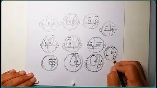 HOW TO DRAW EYES FOR ANIMATION AND COMICS
