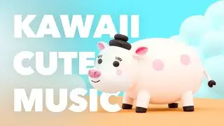 [No Copyright Background Music] Cute Kawaii Fun Kids Positive Intro Beat | 3pm, moshi moshi by Piki