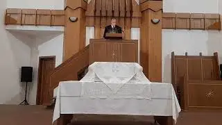 Karácsony I. napja. Alapige: Róma 6,23. Igét hirdet: Fehér Attila lp. Ágendázik: Gede Csongor lp.