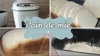 RECETTE:🍪 Pain de mie en MAP (Moulinex Home Bread )