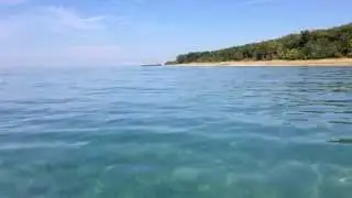Kayaking on Lake Michigan in Good Hart