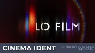 RGB Cinema Logo Ident - After Effects Template