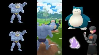 Grunt (3x Snorlax) Counters [Team GO Rocket] - Pok&eacute;mon GO