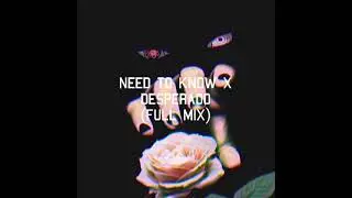need to know x desperado (full mix)