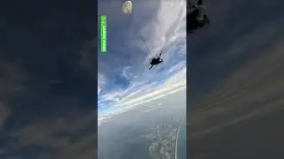 yellow girls skydiving #youtubeshorts #youtube #adventure #dubaiskydiving #skydive #skydiving #song