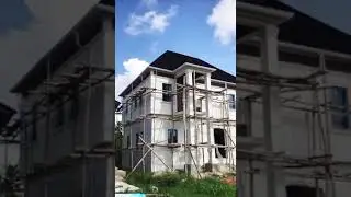 Wall Screeding Ideas in Nigeria with PVC Qutter Installation | YouTube short