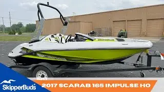 2017 Scarab 165 Impulse HO Jet Boat Tour SkipperBud's
