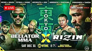 Bellator MMA vs. RIZIN | MMA LIVE STREAM | FIGHT COMPANION | RIZIN Fighting Federation | Fite TV