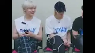 hyunin moment analysis - jealous & tension & teasing