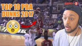 TOP 10 PBA DUNKS 2017 **TERRENCE ROMEO ACTUALLY DUNKS** REACTION