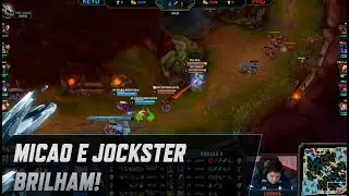 CBLoL 2019 - micaO e Jockster BRILHAM!