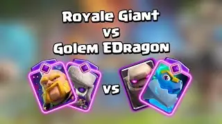 Matchup - Royal Giant vs Golem Electro Dragon season 12/2024