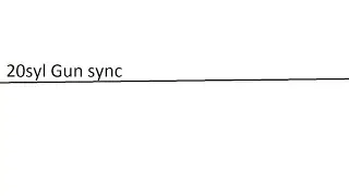 POLYGUN-ROBLOX |Gun sync with 20syl - Ongoing thing