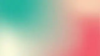 Pastry sky blue with red gradient | 1 hour of animated  moving gradient | Gradient videos