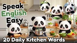 Speak English Easy| 20 Daily Kitchen  Words and  Sentences You Must Know