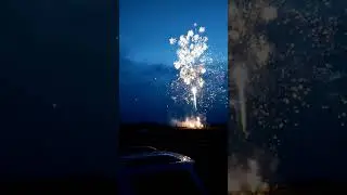 Small town fireworks show