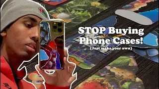 HOW TO MAKE PHONE CASE INSERTS | Turning a clear case into art ✨| RAY