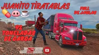 JUANITO TIRATABLAS CON SOBRE PESO DE NOCHE🌙 A GUAYMAS, SONORA CON 92 TONELADAS DE COMPOSTA #truck 