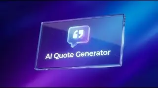 Build an AI Quote Generator with HTML, CSS & JS (Step-by-Step)