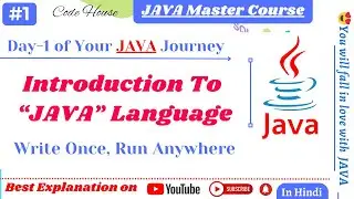 #1 Introduction to Java Language | What is Java Language and Why is it so popular | Best Java Course