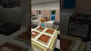 The recipe is simple: 🌾 + 🍅 + 🧀 = 🍝 #Podcrash #minecraft #farming #minecraftaddon