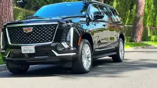 Cadillac Escalade 2025 Limo Service | Los Angeles | Private Car Service | Chauffeur Service