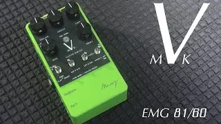 MK-V แอมป์ซิมสำหรับคนเล่นก้อน ตอนที่ 4  EMG 81 / 60  ( Guitar Amp DI MK-V part 4 active pickup )