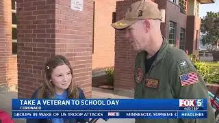 'Take A Vet To School Day' at Coronado Middle School