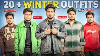 20+ STYLISH WINTER OUTFITS FOR MEN🔥(HOODIES,JACKETS,FLANNELS)