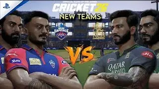 RCB vs DC  #ipl #rcb #dc #cricket24 #ps5 #shorts #viralvideo#gaming #cricket #cricketlover  #yt