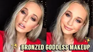 Bronzed Goddess Makeup Tutorial ✨