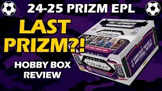 2024-25 Panini Prizm EPL Hobby Box Soccer Review