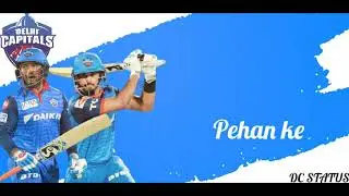 Roar Macha - Delhi capital theme song|| whatsapp status ||  by DC STATUS