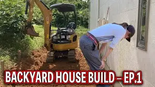 Japanese Carpenter: Bath & Toilet in Just 7㎡ (70 sq ft)! Groundwork in Scorching Heat &ndash; Episode 1