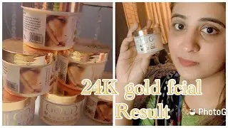 24K gold series facial review | gold series facial result | #nishukhan