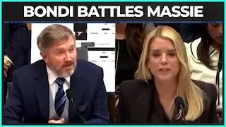 Thomas Massie BATTLES Pam Bondi In Wild Hearing