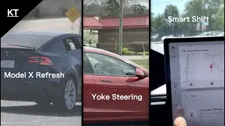 Refreshed Model X SPOTTED | Model S SPOTTED With Yoke | Smart Shift