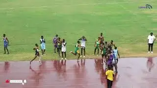 Boy's 4x400m heat 1. 3:24.58sec. Zone 1. Ashanti region inter-co 2026.