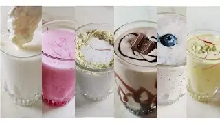 Punjabi Lassi | Sweet Lassi | | Lassi Recipe 6 types | Lassi 6 ways with less ingredients