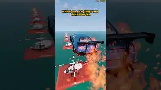 Car vs Helicopter 😭😂 #beamngdrive #games #games