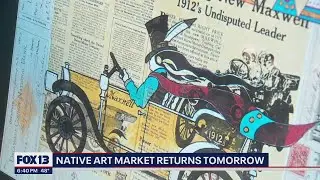 Native Art Market returns to Seattle this weekend | FOX 13 Seattle