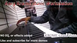 Korg Krome 88 Sounds Demo