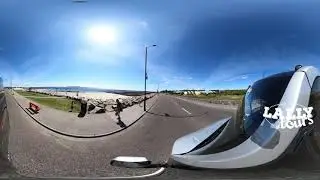 360 Virtual Drive Through in 4K - An Spid&eacute;al, Galway, Ireland (Lally Tours)