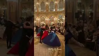 Waltz dance in Paris during a Grand Ball at the Intercontinental Palace &ndash; Shostakovich&rsquo;s waltz ✨💃🏻