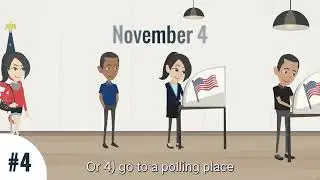 The 4 Ways to Vote: CA Statewide Special Election Nov 4th - Measure 50
